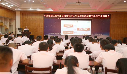 咬定目標 砥礪奮進 奮力完成全年工作目標 —我司2018年上半年工作總結(jié)暨下半年工作部署會圓滿召開